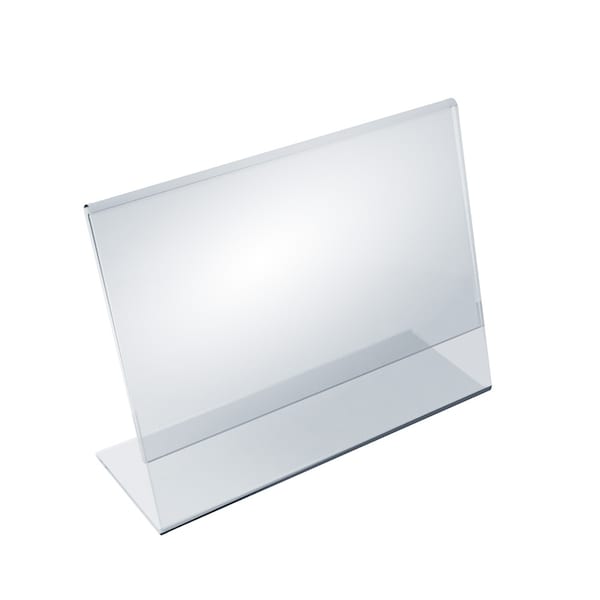 7"W x 5.5"H Angled Sign Holder, PK10